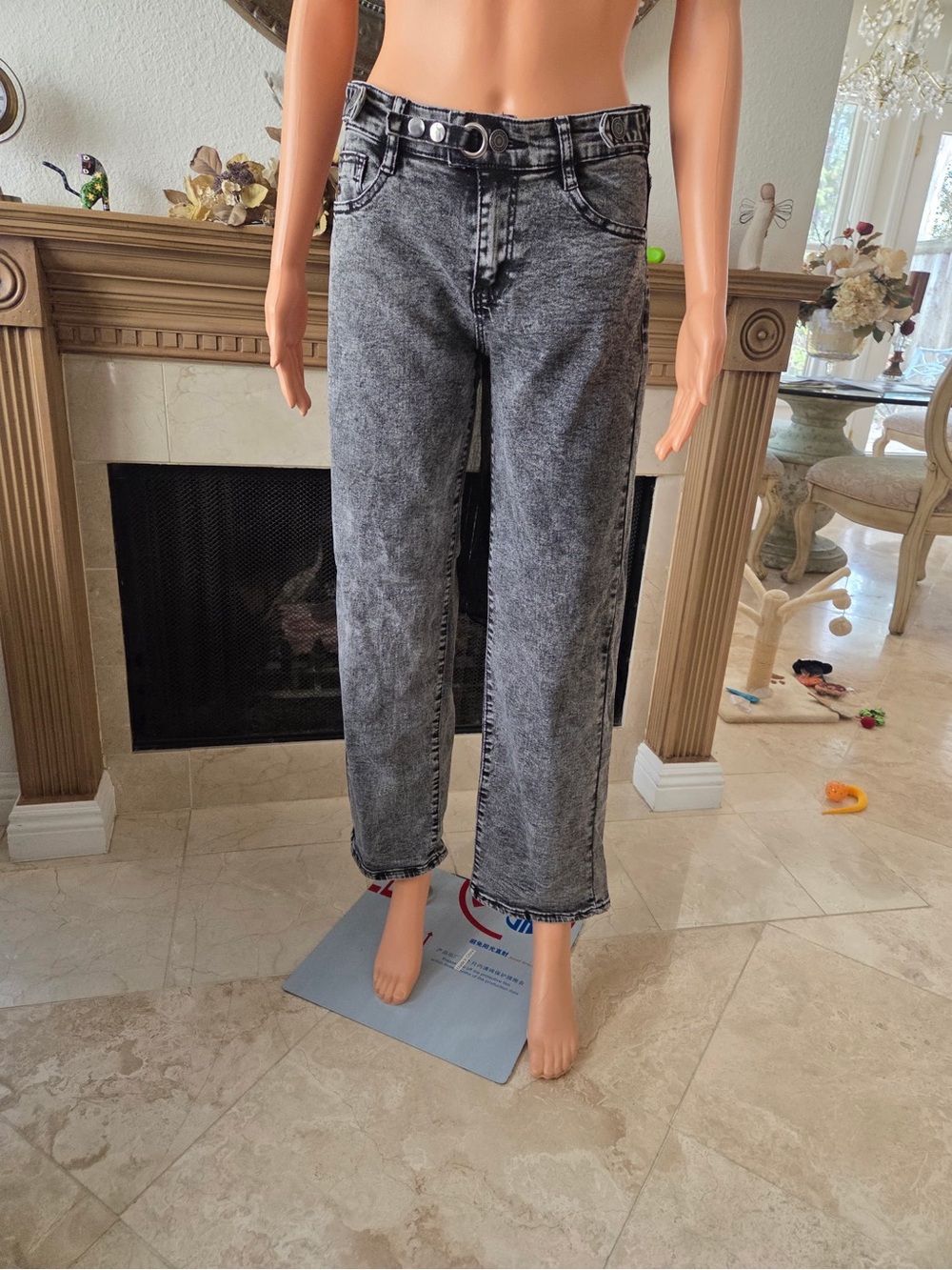 Grey washed Jeans by Celebrity Ace. Size 7/28